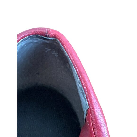 Easy Spirit  7.5 AA  Anti-gravity Motion Women's Lace Up Comfy Shoes Red - Picture 8 of 9